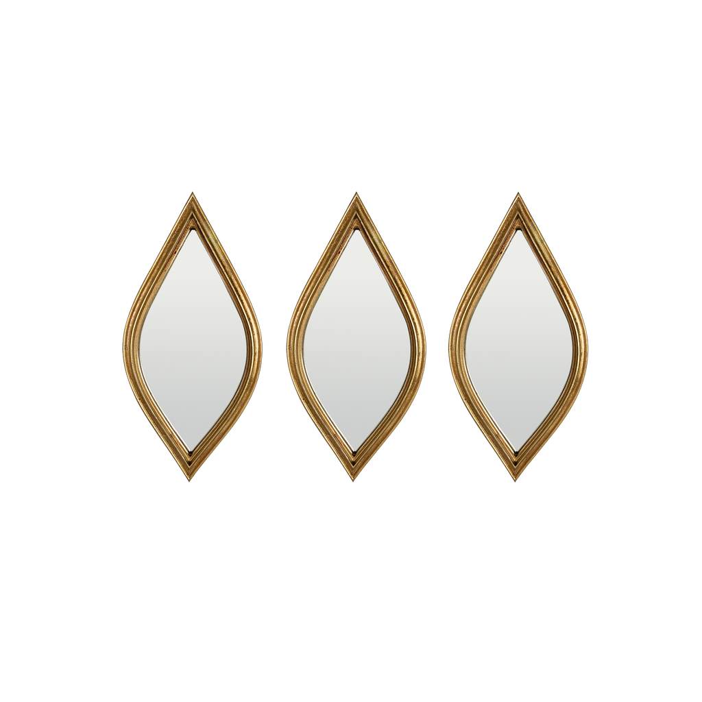 Lot de 3 miroirs losanges - Visuel 1